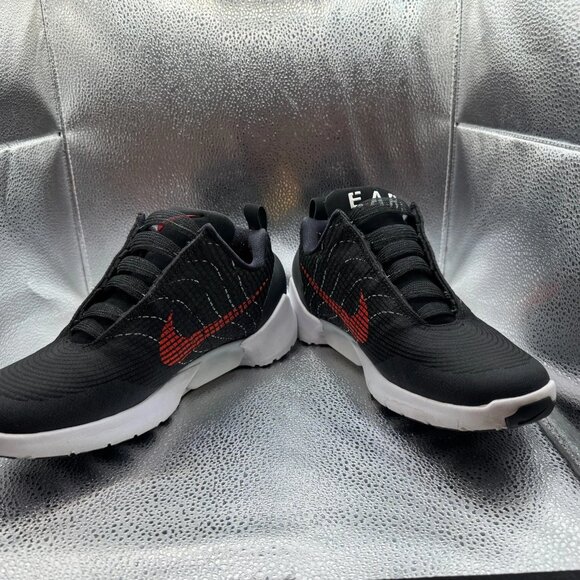 Size 8.5 Nike Hyper Adapt 2.0 Bred EARL Mens Black Red Sneakers 843871-005 - Picture 3 of 12